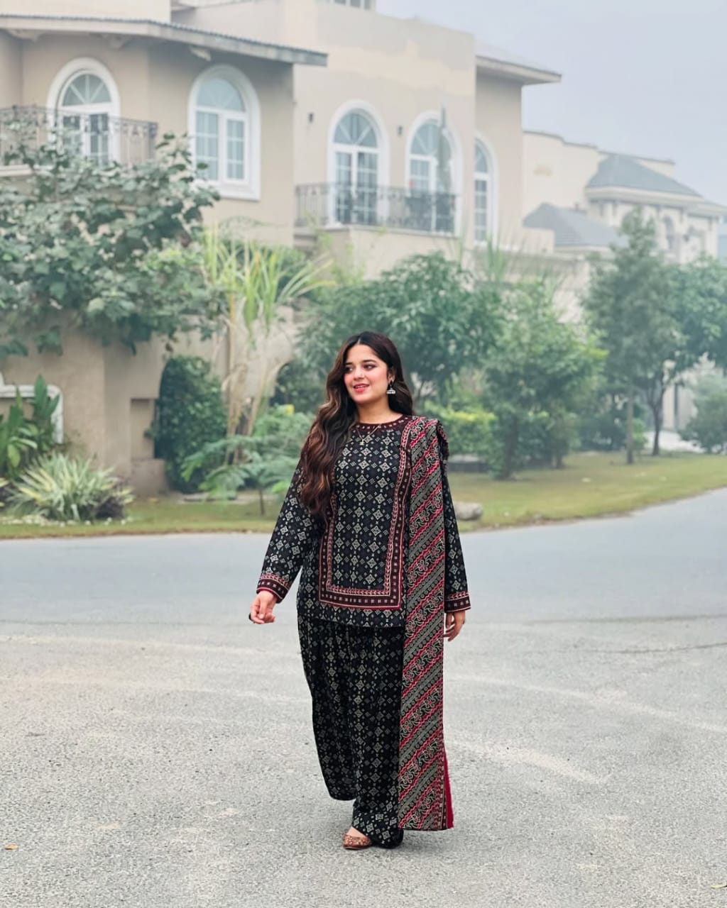 ZEENAT 3 PC STITCHED