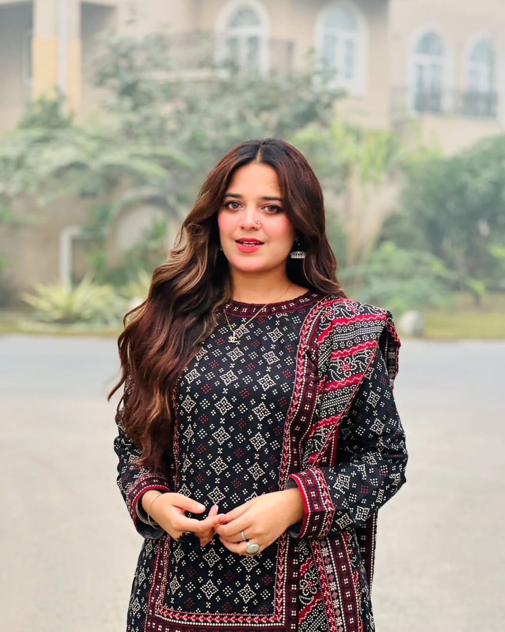 ZEENAT 3 PC STITCHED