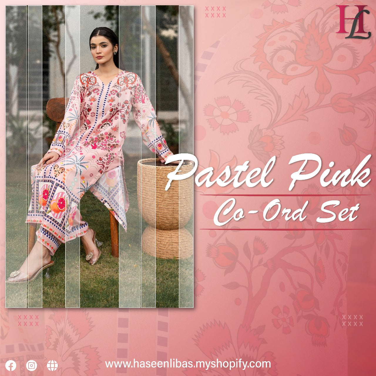 PASTEL PINK CO-ORD SETS