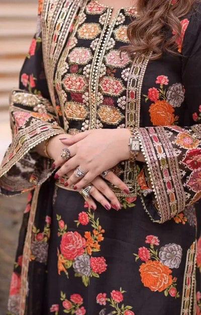 Chandni Embroided 3 pc