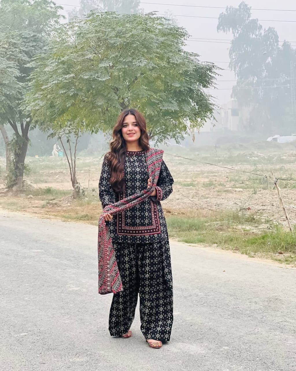 ZEENAT 3 PC STITCHED