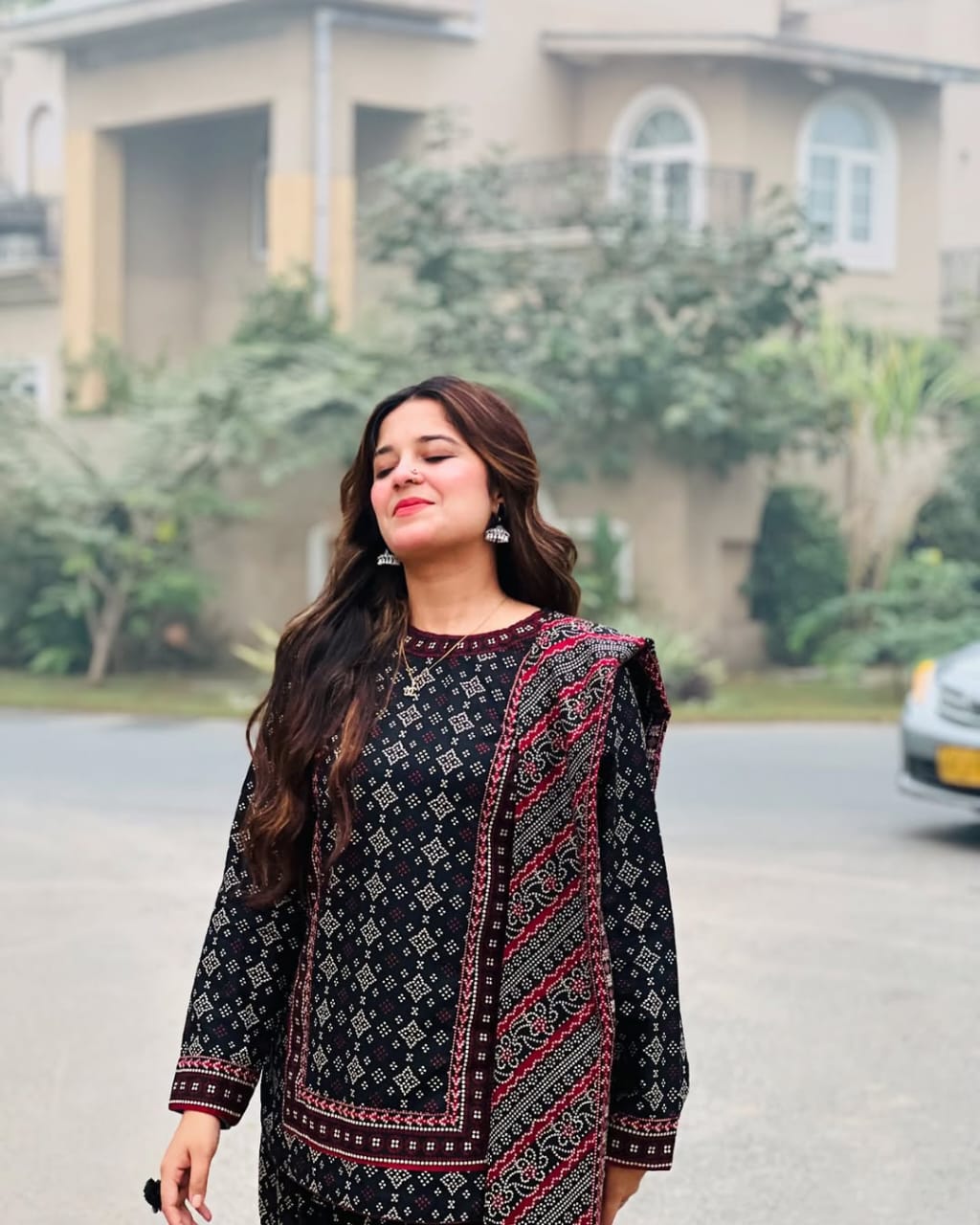 ZEENAT 3 PC STITCHED